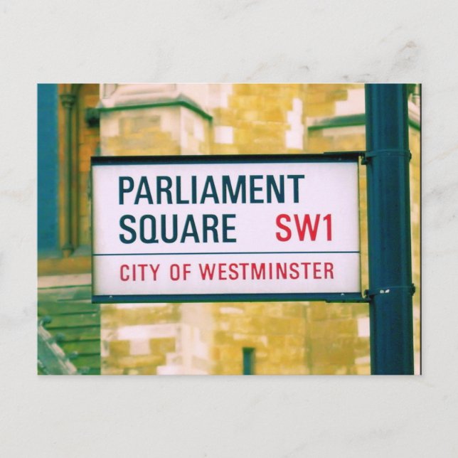 Parliament Square -Westminster - London - Postcard (Front)
