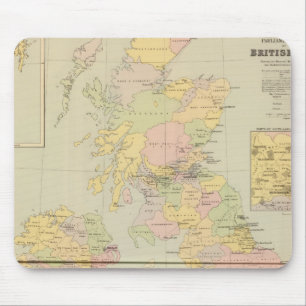 Parliamentary map, British Isles Mouse Pad