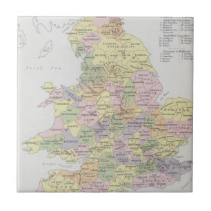 Parliamentary Representation England & Wales Ceramic Tile
