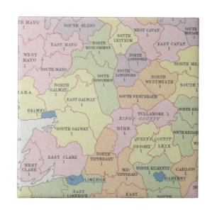 Parliamentary Representation Ireland Ceramic Tile