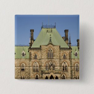 Parliment Building in Ottawa, Ontario, Canada 2 15 Cm Square Badge