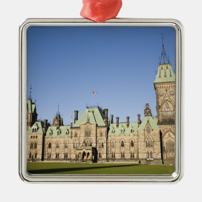 Parliment Building in Ottawa, Ontario, Canada Metal Ornament (Front)