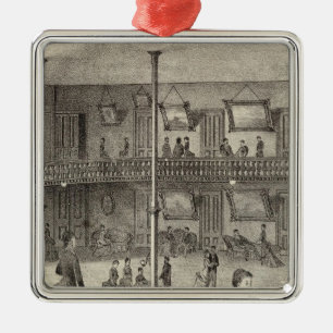 Parlours of the Arlington, Ocean Grove, NJ Metal Ornament