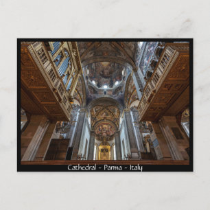 Parma Cathedral, Catedral de Parma,Italy Postcard