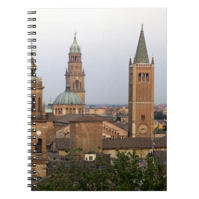 Parma city centre; Battistero church on the Notebook (Front)