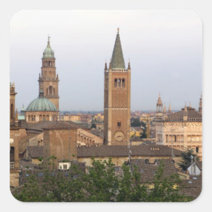 Parma city centre; Battistero church on the Square Sticker