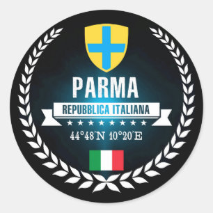 Parma Classic Round Sticker