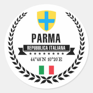 Parma Classic Round Sticker