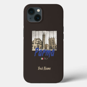 Parma Emilia-Romagna Italy Vintage Souvenir iPhone 13 Case