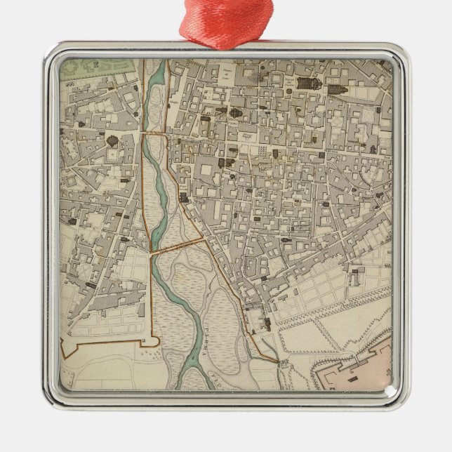 Parma Metal Tree Decoration (Front)