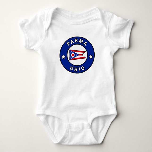 Parma Ohio Baby Bodysuit (Front)