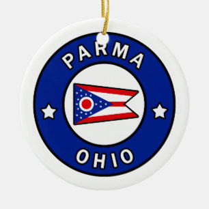 Parma Ohio Ceramic Ornament