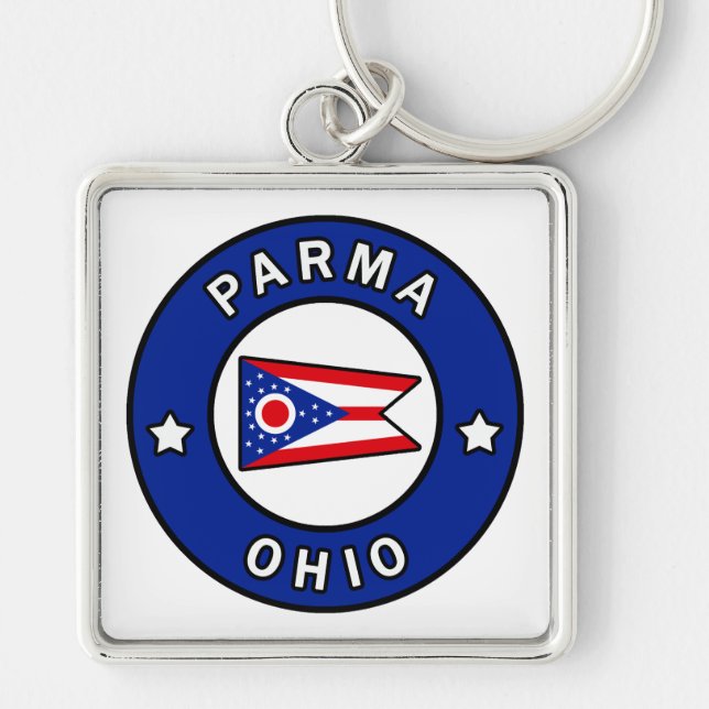 Parma Ohio Key Ring (Front)