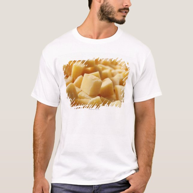 Parmigiano Reggiano cheese in cubes T-Shirt (Front)