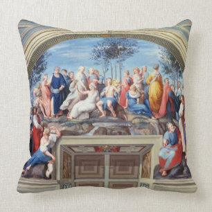 Parnassus and the Disputa, from the Stanza della S Cushion