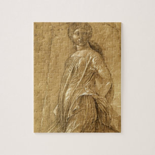 Parnassus, Dancing Muse by Andrea Mantegna Jigsaw Puzzle