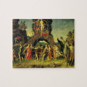 Parnassus, Mars and Venus by Andrea Mantegna Jigsaw Puzzle