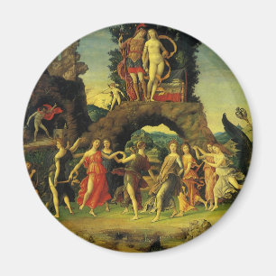 Parnassus, Mars and Venus by Andrea Mantegna Magnet
