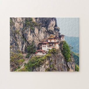 Paro Taktsang: The Tiger's Nest Monastery - Bhutan Jigsaw Puzzle