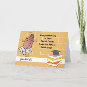 Parochial 8th Grade Graduation Card