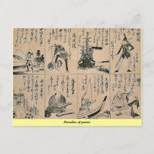 Parodies of poems postcard