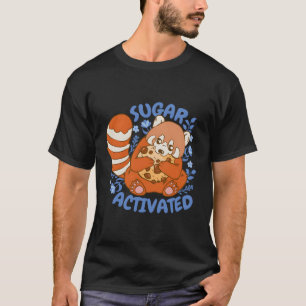 Parody Red Panda Bear Knabbert Biscuit T-Shirt
