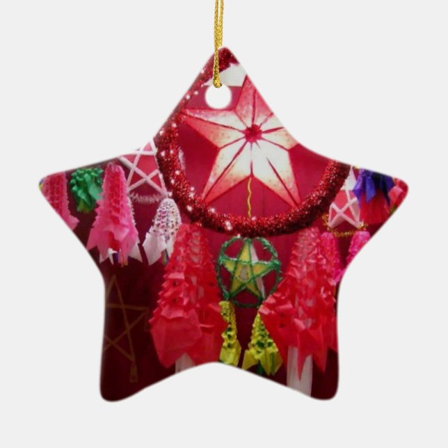 Parol Ceramic Tree Decoration (Front)
