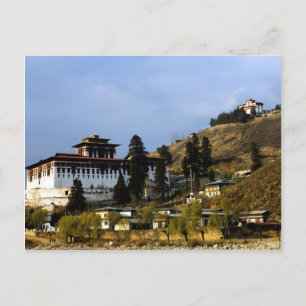 Paro's Dzong Postcard