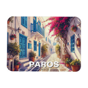 Paros Greek Islands Travel Magnet