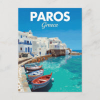 Paros Naoussa Port Greek Cyclades