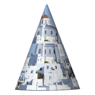 Paros Village Naoussa Island View Party Hat