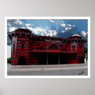 Parque de Bombas de Ponce Poster
