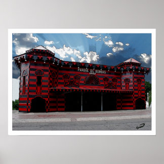 Parque de Bombas de Ponce Poster