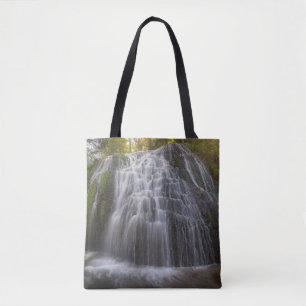 Parque Natural del Monasterio - Waterfall Tote Bag