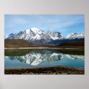 Parque Torres del Paine, Chile Poster
