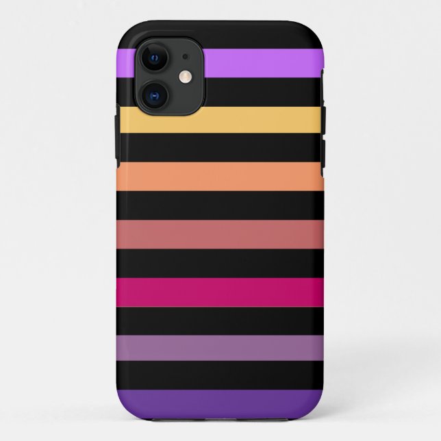 Parquet Stripes Casemate iPhone Case (Back)