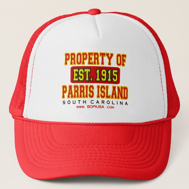 Parris Island "1915" Trucker Hat (Front)