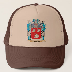 Parrish Coat of Arms - Family Crest Trucker Hat