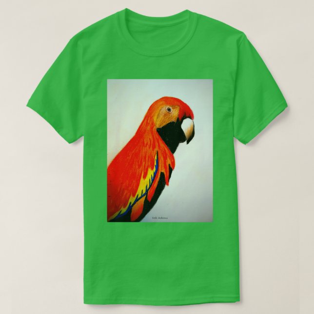 Parrot 8 2 T-Shirt (Design Front)