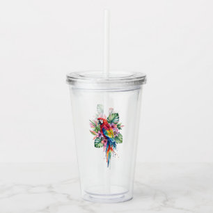 Parrot Acrylic Tumbler