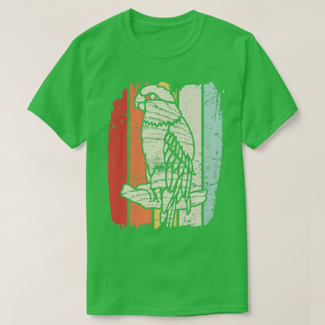 Parrot Amazon Retro 3 T-Shirt (Design Front)