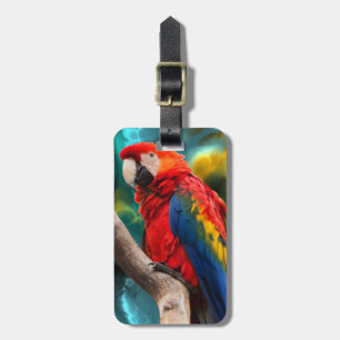 Parrot Art 1 Luggage Tags