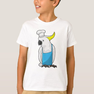 Parrot as Chef with Cooking hat T-Shirt