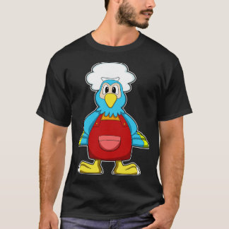 Parrot as Cook with Cooking apron T-Shirt