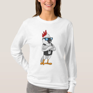 Parrot as Musician with Sunglasses T-Shirt
