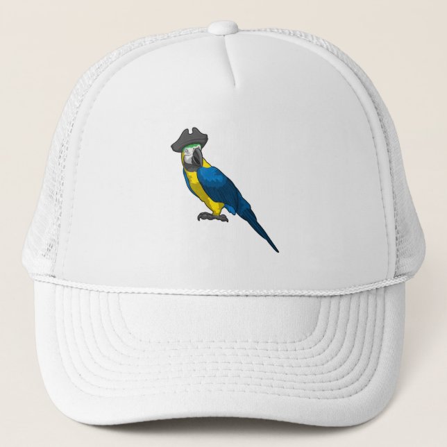 Parrot as Pirate with Hat (Front)