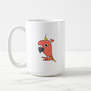Parrot ASL I Love You – Deaf Culture Design Coffee Mug