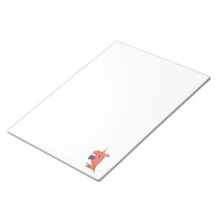 Parrot ASL I Love You – Deaf Culture Design Notepad