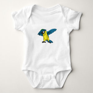 Parrot at Hip Hop Dance Dab Baby Bodysuit