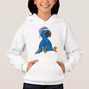 Parrot at Sleeping with Nightcap